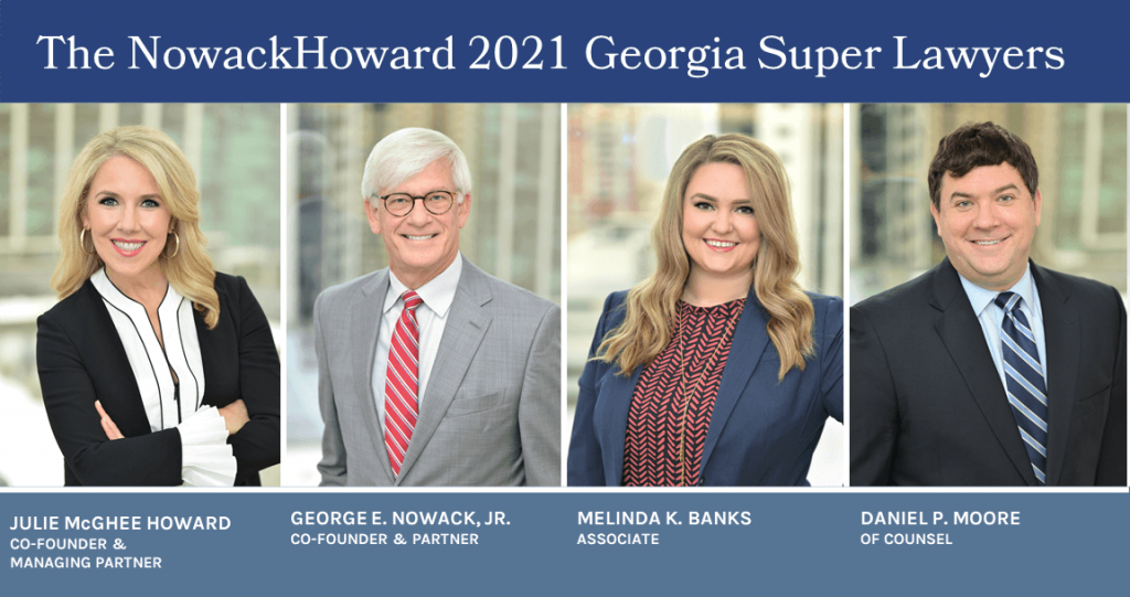 For The Second Consecutive Year, NowackHoward Has More Real Estate Attorneys Honored By Georgia Super Lawyers Than Any Other Firm In Georgia